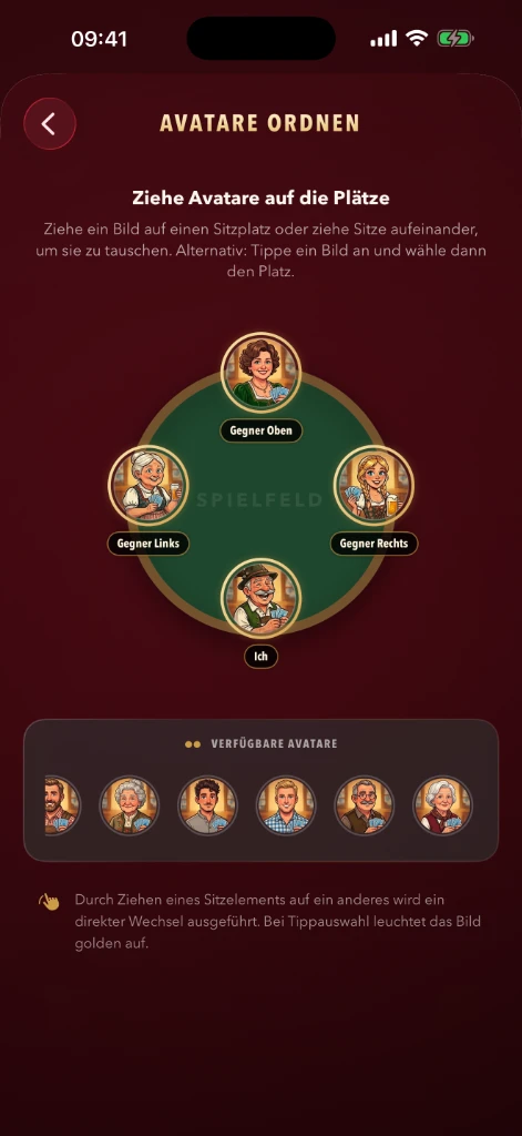 Neunerln Avatar Setup Screenshot